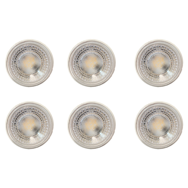 لامپ هالوژن ال ای دی 8 وات نورفان مدل سوزنی پایه MR16 بسته 6 عددی